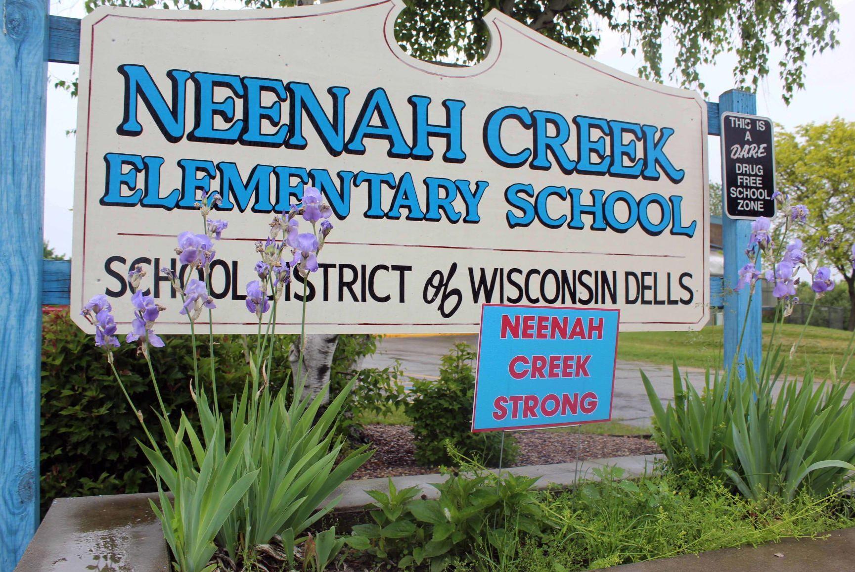 Neenah Creek sign